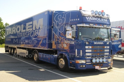 Truck photo scania 144l box - truck,