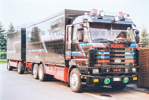 Truck photo scania 144 box - truck,