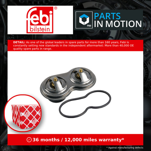 Coolant thermostat 21551 febi - coolant,