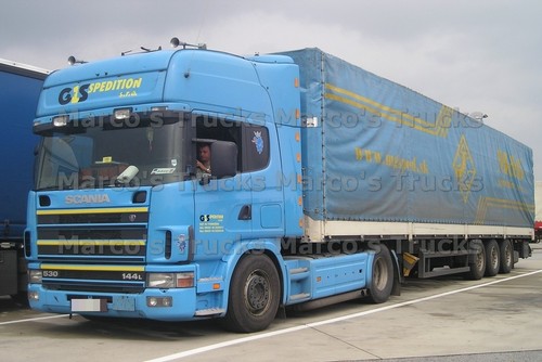 Truck photo scania 144l - truck,