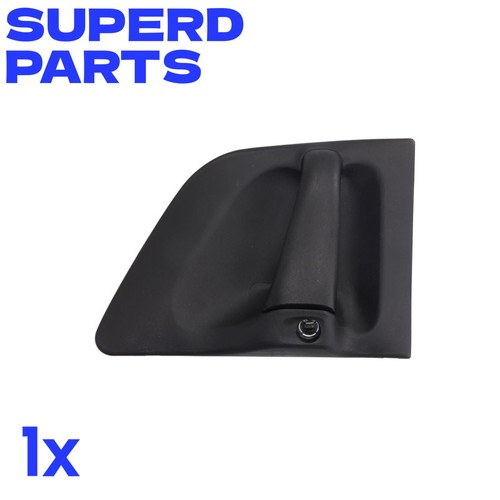 Door handle external black - handle,