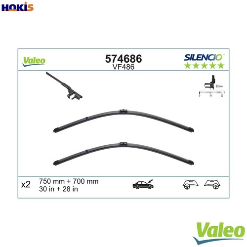 Wiper blade 574686 for - 574686,