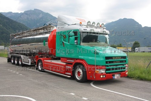 Truck photo scania t144 - photo, tanker